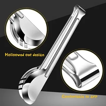 Thenshop 30 Pcs Stainless Steel Serving Utensils Set