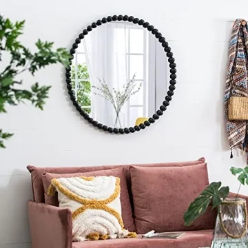 A&B Home Circle Mirror - Elegant 32" Wall Decor