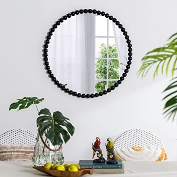 A&B Home Circle Mirror - Elegant 32" Wall Decor