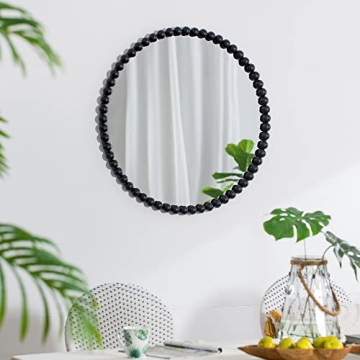 A&B Home Circle Mirror - Elegant 32" Wall Decor