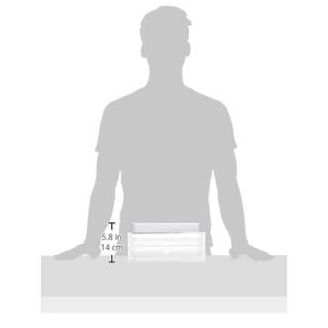 MUJI Acrylic 3-Drawer Storage Case - Clear, Eco-Friendly, Stackable Solution