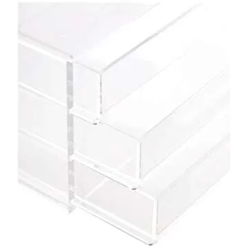 MUJI Acrylic 3-Drawer Storage Case for Stylish Organization