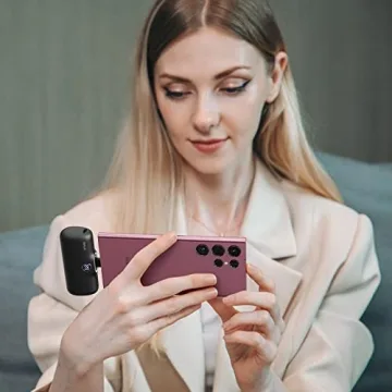 iWALK Small Portable Charger, 4800mAh 18W PD Fast Charging Power Bank with Built-in USB-C Connector, External Mini Battery Pack for Samsung Galaxy Z Flip, S24/S23, Android, iPhone 15/Pro/Max, Black