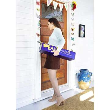 KaBloom Flowers - Valentine Collection - 12 Assorted Roses and Greens with Vase - Gift for Birthday, Sympathy, Anniversary, Get Well, Thank You, Valentine, Mother’s Day Fresh Flowers