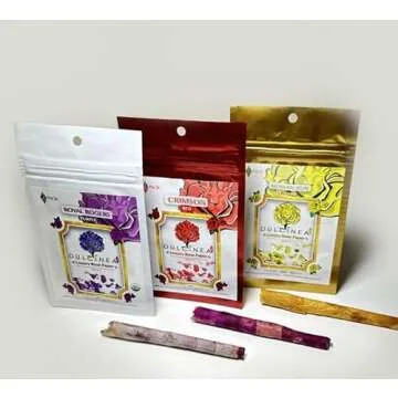 Dulcinea153--2pK - Crimson 007-Red--Luxury Rose Paper I All Natural Rolling Paper I Handmade I Shiraz Full Body Smoke I 003-A-(007)-HGW-21 0