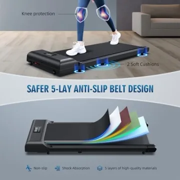 Sienfix Portable Walking Pad for Home Workouts