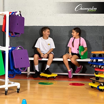 Champion Sports Scooter Board with Handles for Active Kids