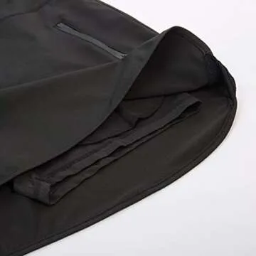 JACK SMITH Women's Athletic Skorts Tennis Lightweight Active Skirts Inner Pockets Running Golf Workout Sports(L, Black)