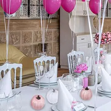 Charming Light Pink Artificial Pumpkins for Fall Decor