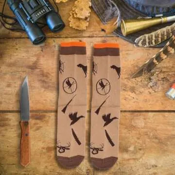 YEXIPO Funny Outdoor Socks for Camping & More