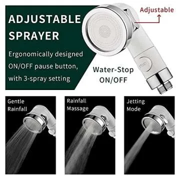 ZCONIEY Faucet Sprayer Attachment for Easy Bathing