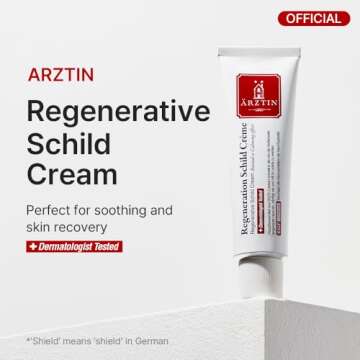 ARZTIN Regenerative Schild Cream, Daily Repair Cream for Sensitive & anti-aging Care Dermatologist-R...