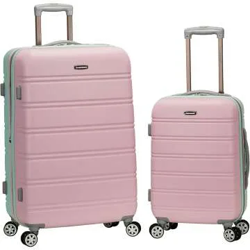 Rockland Melbourne Mint Hardside Luggage Set - 2 Pieces