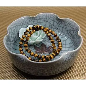 Natural AA Grade Golden Tiger Eye Gemstone 6mm Round Beads Stretch Bracelet 7" Unisex