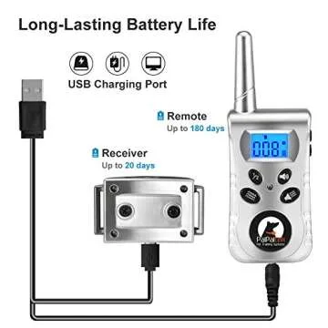 Paipaitek Cat Training Collar, No Shock Cat Collar with Remote, Humane Cat Meow Collar w/Beep and Vibration Modes, Reflective Cat Collar for Kittens