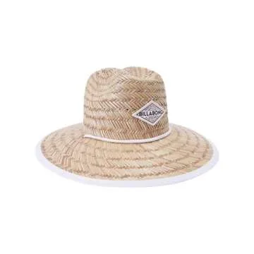 Billabong Women's Tipton Straw Lifeguard Hat for Sun Protection