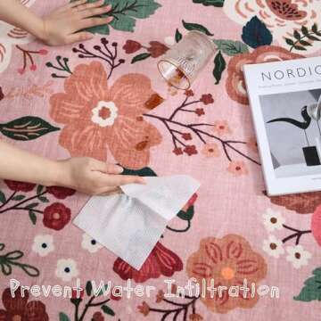 Rugcomf 2'x6' Non Slip Washable Runner Rug for Hallways, Kitchen, Bathroom