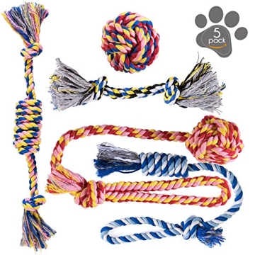 Dog Chew Toys - Puppy Teething Toys- Puppy Chew Toys - Rope Dog Toy - Puppy Toys - Small - Dog Toy P...