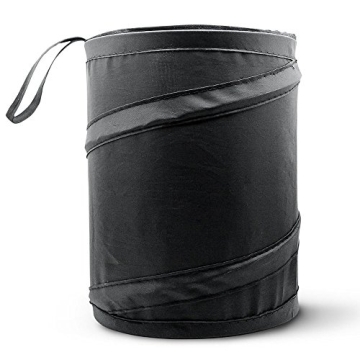 Mavoro Car Trash Can, Portable Garbage Bin, Collapsible Pop-up Water Proof Bag, Waste Basket Bin, Rubbish Bin (1 Gallon, 1 Pack)