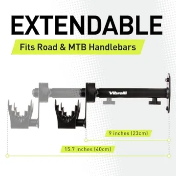 Vibrellis Bicycle Wall Mount for Home and Garage Storage