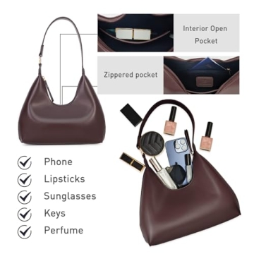 Trendy PS PETITE SIMONE Hobo Shoulder Bag for Women 2025