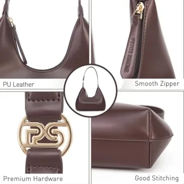 Trendy PS PETITE SIMONE Hobo Shoulder Bag for Women 2025