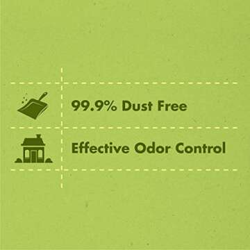 Purina Yesterday's News Non Clumping Paper Cat Litter, Unscented Low Tracking Cat Litter - 30 lb. Bag