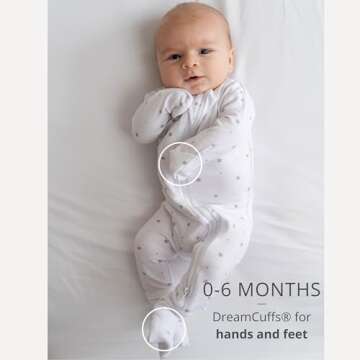 Ultra Soft Dreamland Baby Bamboo Pajamas 0-24 Months