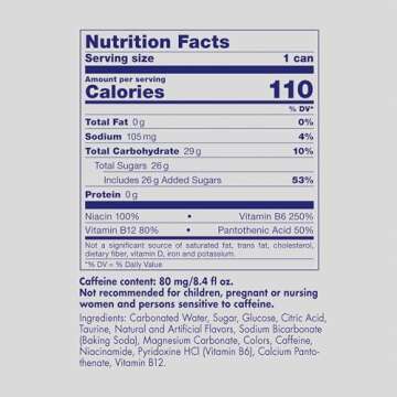 Red Bull Energy Drink with 80mg Caffeine, Taurine & B Vitamins, 8.4 Fl Oz - Pack of 24