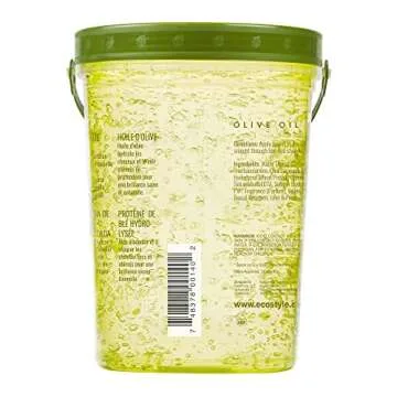Eco Style Gel Olive Oil - Shine, Moisture & Superior Hold
