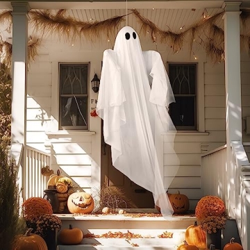 JOYIN Light-Up Hanging Ghost Perfect for Halloween Decor