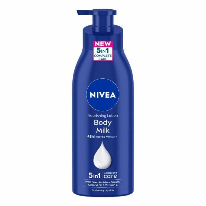 Nivea Body Milk for Very Dry Skin, 400ml - Nourishing Care