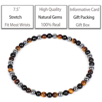 QOGIR Triple Protection Beaded Bracelet for All