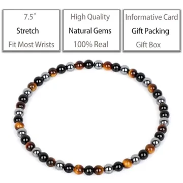 QOGIR Triple Protection Beaded Bracelet for All