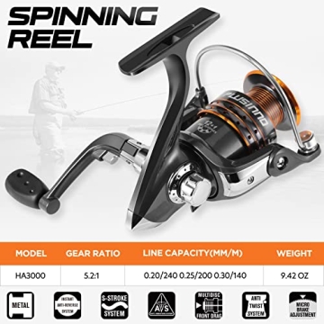PLUSINNO Telescopic Fishing Rod and Reel Combo Kit