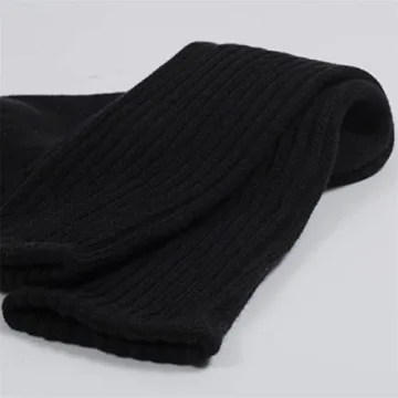 Black Slouch Scrunch Socks for Women - Stylish & Comfortable