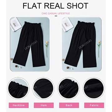 Stylish Dokotoo Casual Pants for Women - Comfortable & Chic
