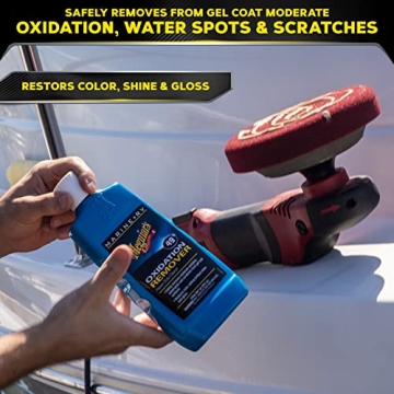Meguiar's Marine RV Fiberglass Restoration Kit - 3 Steps to Shine