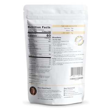 Good Dees Just Add Water Cream Cheese Frosting Mix, Keto Frosting Mix, No Sugar Added Frosting,Glute...