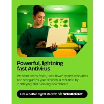 Webroot Internet Security Plus | Antivirus Software 2025 | 3 Device | 1 Year Download for PC/Mac/Chr...
