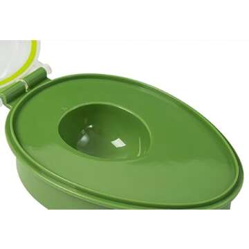 halteoly Avocado Keeper Avocado Saver Holder Food Crisper Storage Box Fruit Keeper Avocado Keeper Storage container-Keep Your Avocados Fresh for Days