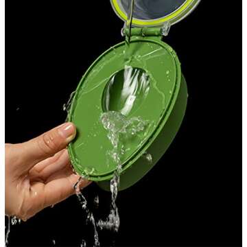 halteoly Avocado Keeper Avocado Saver Holder Food Crisper Storage Box Fruit Keeper Avocado Keeper Storage container-Keep Your Avocados Fresh for Days