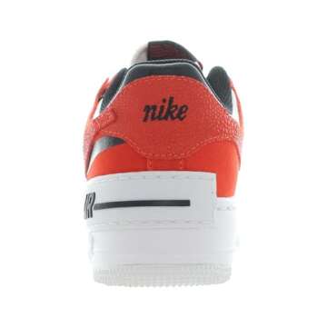 NIKE Women's Modern, Rush Orange Black Guava Ice, 9