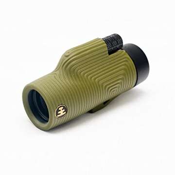 Nocs Provisions Zoom Tube 8x32 Monocular Telescope | Lightweight, Compact, 8X Magnification, Wide Fi...