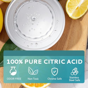 EUHOMY 4 Uses Ice Machine Cleaner Descaler, 16 Fl OZ for All Brands Ice Makers