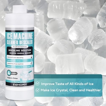 EUHOMY Ice Machine Cleaner - 4 Uses Descaling Solution