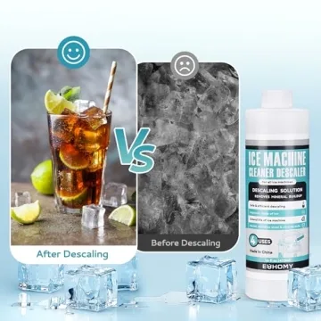 EUHOMY Ice Machine Cleaner - 4 Uses Descaling Solution