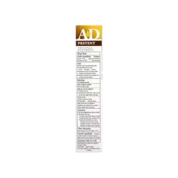 A&D Diaper Rash Ointment 2 Pack - Skin Protectant for Babies