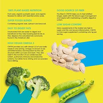 OWYN 100% Vegan Plant-Based Protein Shakes | Cold Brew Coffee, 12 Fl Oz (Pack of 4) | Dairy-Free, Gluten-Free, Soy-Free, Tree Nut-Free, Egg-Free, Allergy-Free, Vegetarian