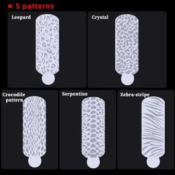 BOMOQING 60PCS 3D Silicone Dual Nail Forms Mold Sticker Set, Manicure Stickers for Poly Nail Gel Forms, French Nail Art Molds Silicone Pads with Patterns, Carving Mold for Relief Design on Nails